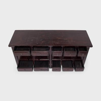 Ten Drawer Paneled Sideboard