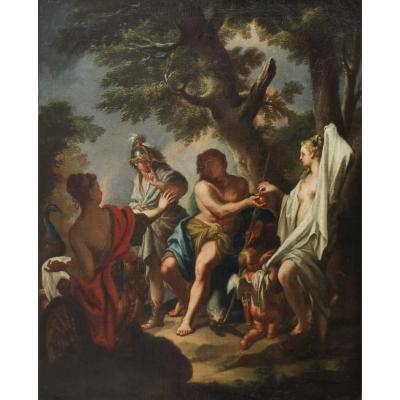 The Judgement Of Paris Flemish School Early 18th Century