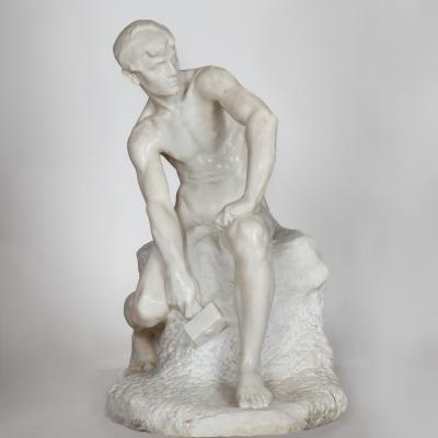 The Young Stone Carver Barsanti Workshop