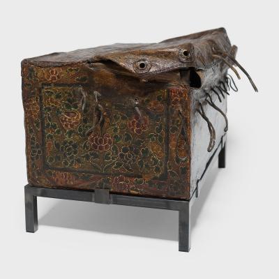 Tibetan Nomad s Trunk Table