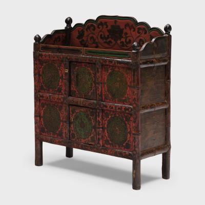 Tibetan Pegam Prayer Table