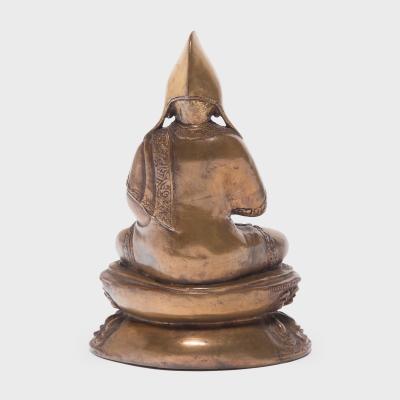 Tibetan Seated Lama Figure