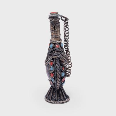 Tibetan Silver Snuff Bottle
