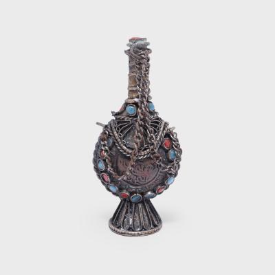 Tibetan Silver Snuff Bottle