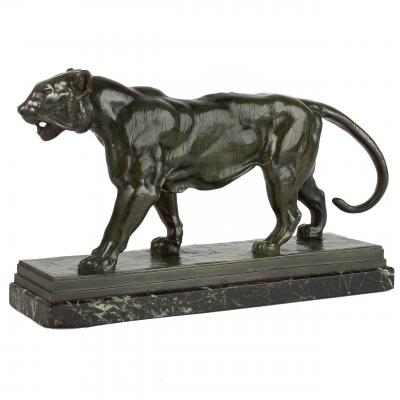 Tiger Qui Marche Antoine Louis Barye after 