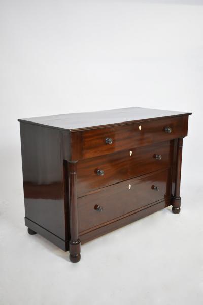 Transformation mahogany chest of drawers desk 19th c 