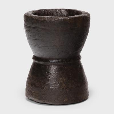 Turned Wooden Mortar