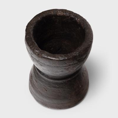 Turned Wooden Mortar