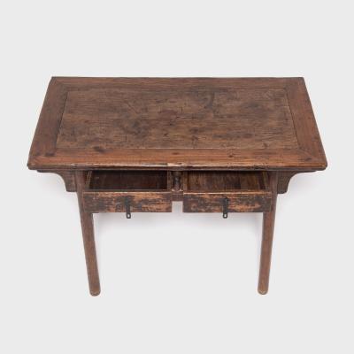 Two Drawer Provincial Table