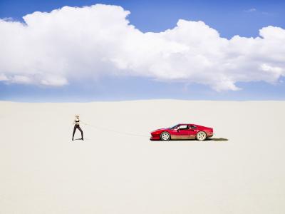 Tyler Shields Tyler Shields Ferrari Rope Pull 2022