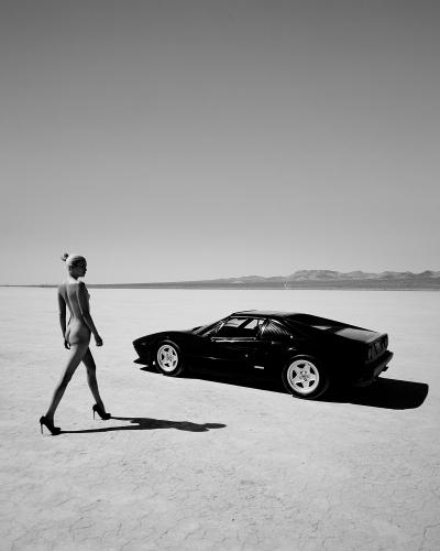 Tyler Shields Tyler Shields Ferrari Salt Flats 2022