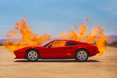 Tyler Shields Tyler Shields Ferrari on Fire 2022