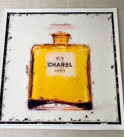 Tyler Shields Tyler Shields Painted Chanel Bottle 1955 2021