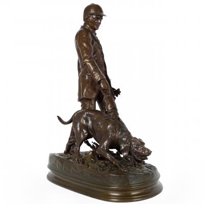 Valet de Limier Pierre Jules Mene cast by F Barbedienne