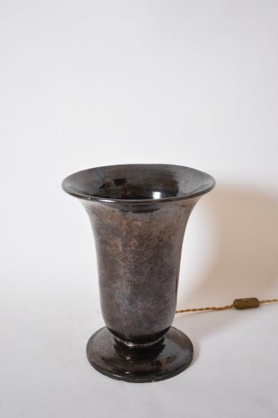 Vallauris large basin lamp 1940s 