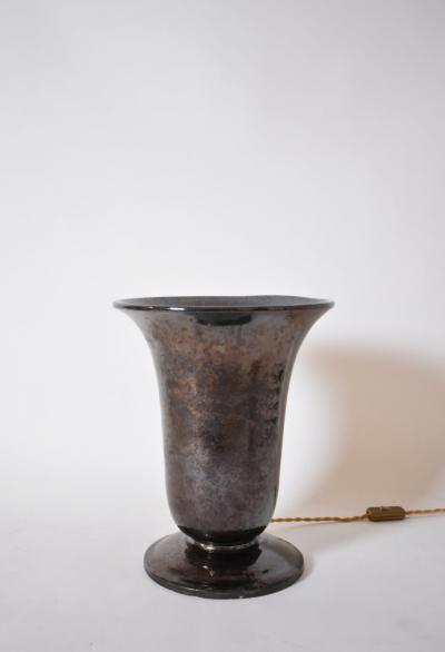 Vallauris large basin lamp 1940s 