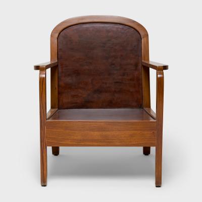 Vietnamese Deco Burl Armchair