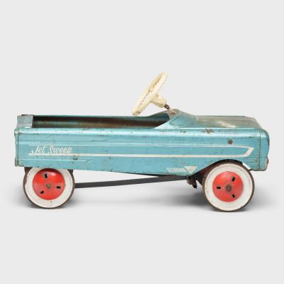 Vintage Blue Pedal Convertible