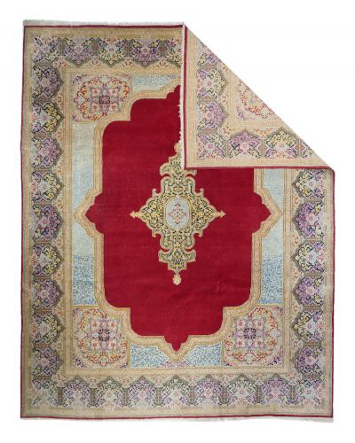 Vintage Kerman Rug 9 3 x 12 0 