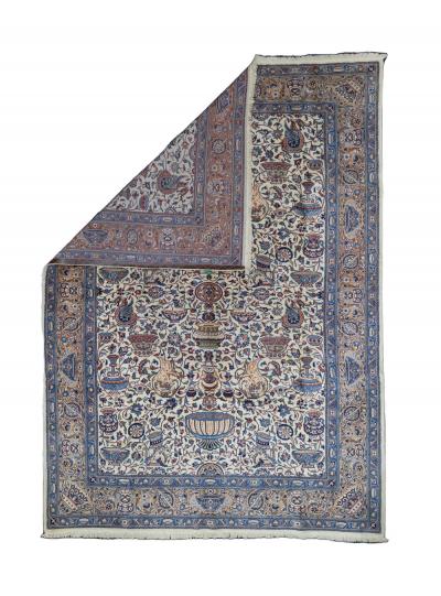 Vintage Persian Sarouk Rug 8 1 x 11 2 