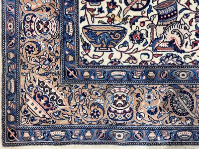 Vintage Persian Sarouk Rug 8 1 x 11 2 