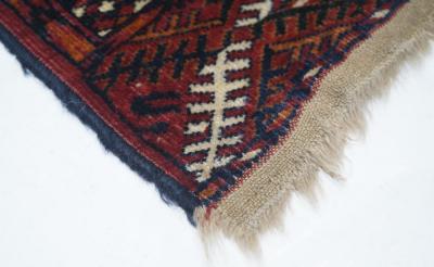 Vintage Turkmen Rug 38 x 59