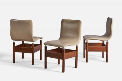 Vittorio Introini Chelsea Dining Room Chairs in Leather Italy 1960s