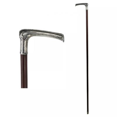 Walking Cane With A Silver Handle In The Art Nouveau Style Russia
