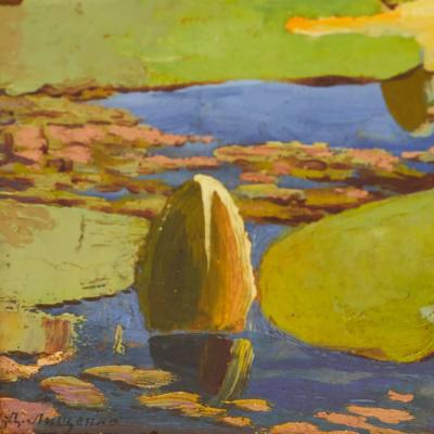 Water Lilies Nymphaeas D A Lishchenko 1925