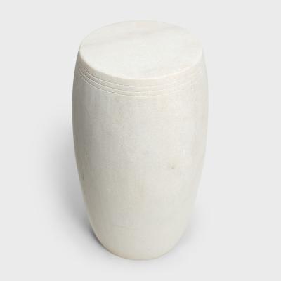 White Marble Drum