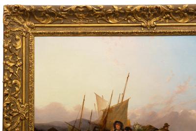 William Shayer Sr Sussex Coast 1854 William Shayer Sr 