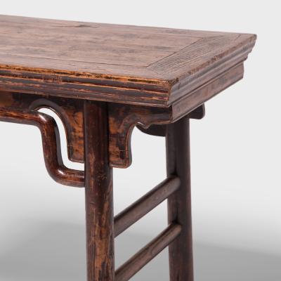 Wine Table with Humpback Stretchers