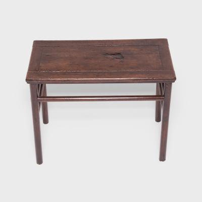 Wine Table with Simple Stretchers