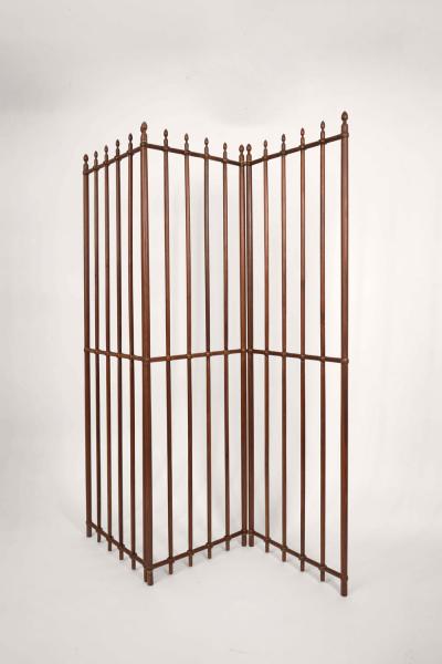 Wooden screen 19th c 