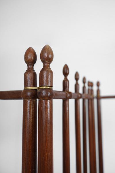 Wooden screen 19th c 
