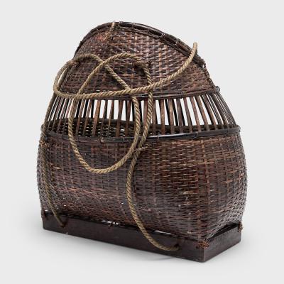 Woven Bamboo Basket
