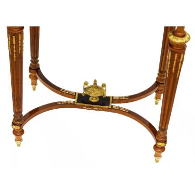 Writing Desk With Marquetry And Gilt Bronze Mounts France Late 19th Century