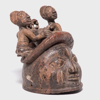 Yoruba Gelede Helmet Mask