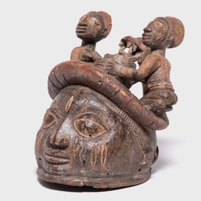 Yoruba Gelede Helmet Mask