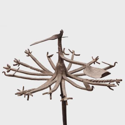 Yoruba Osanyin Healing Staff