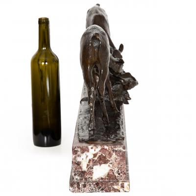 Young Satyr with Drinking Deer Ary Bitter