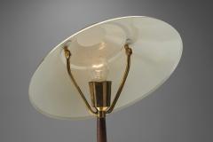  AB E Hansson Co AB E Hansson Co Brass Table Lamp with Adjustable Shade Sweden 1950s - 2930049