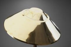  AB E Hansson Co AB E Hansson Co Brass Table Lamp with Adjustable Shade Sweden 1950s - 2930052