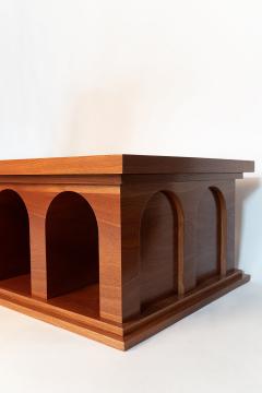  Athens mahogany rectangular coffee table Barracuda edition  - 4539587