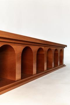  Athens mahogany rectangular coffee table Barracuda edition  - 4539588