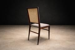  Celina Decora es Set of Four Rosewood Cane Dining Chairs by Celina 1960s Lot 564B - 4624574
