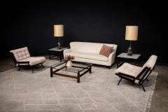  Forma Brazil Sofa in White Boucle Forma Brazil 1960s Lot 51A - 4624382
