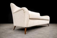  Forma Brazil Sofa in White Boucle Forma Brazil 1960s Lot 51A - 4624386