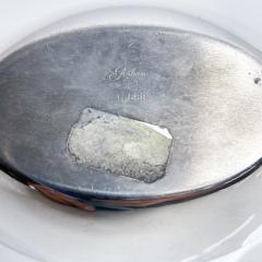  Gorham Manufacturing Co GORHAM Silverplate Serving Dish Oval Bowl Modern Midcentury - 2026125
