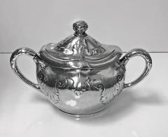  Gorham Manufacturing Co Gorham Sterling Art Nouveau Arts and Crafts hammered Tea and Coffee Set 1897 - 1090378